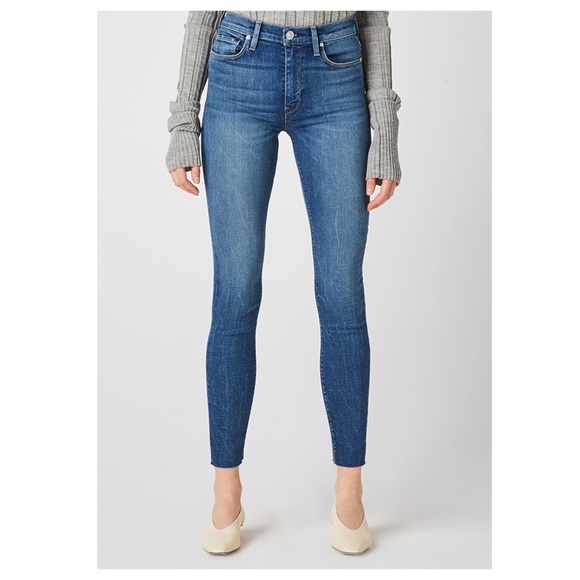 Hudson Barbara High-Rise Super Skinny Ankle Jeans - Picture 1 of 11